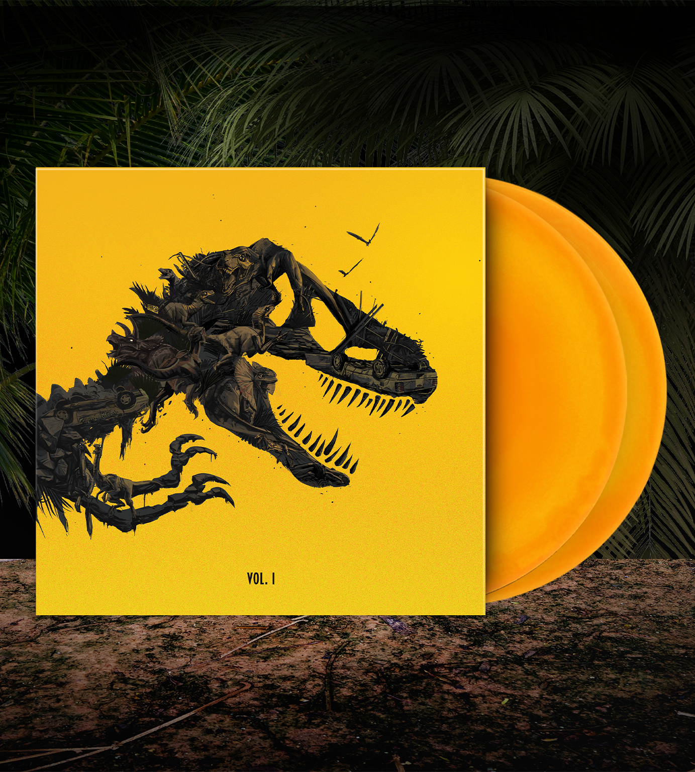 limited-run-jurassic-park-vol-1-2lp-vinyl-soundtrack-spielemusik image 2
