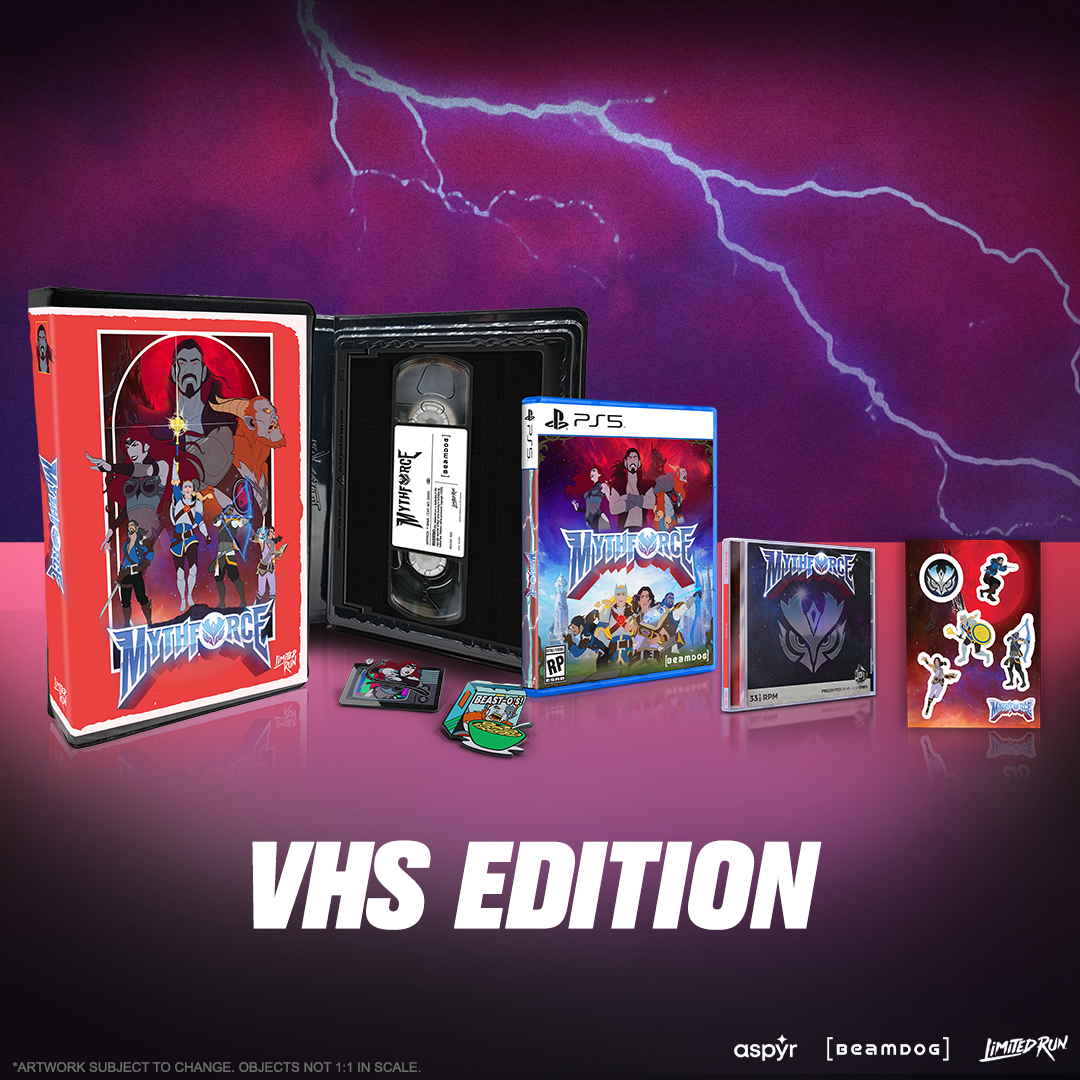 ps5-limited-run-78-mythforce-ps5-spiel-vhs-edition-roguelike image 2