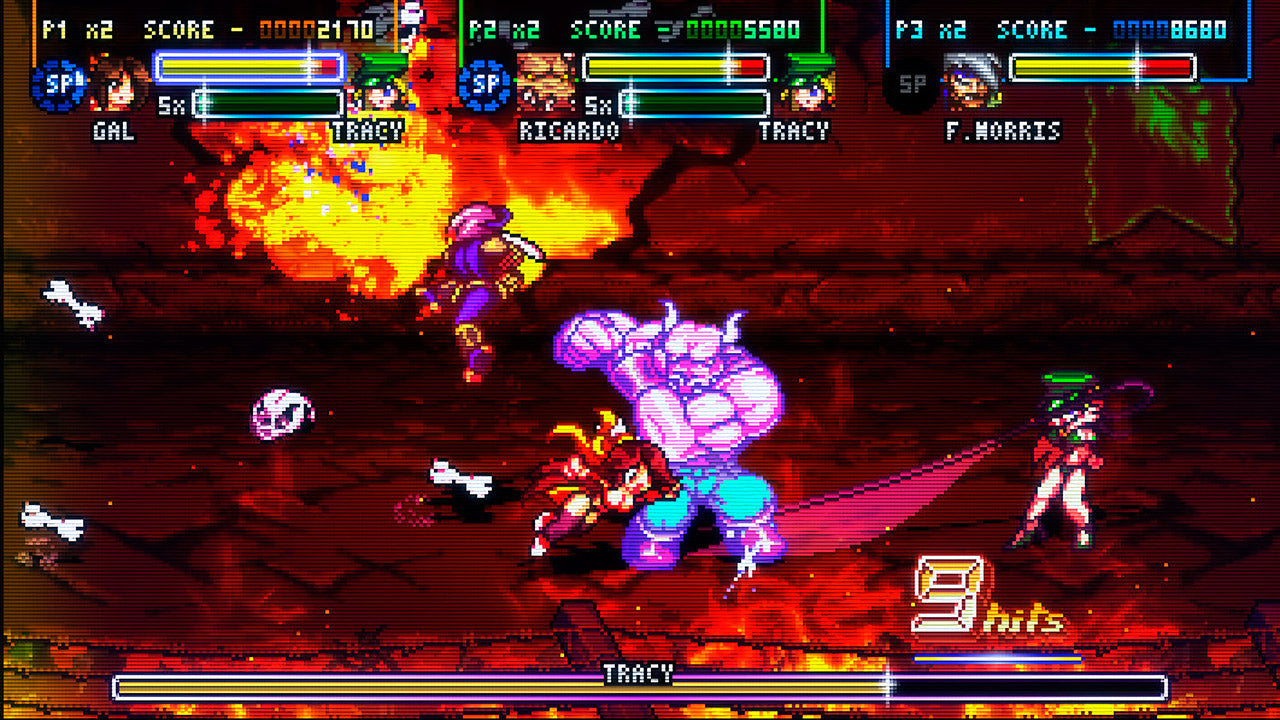 limited-run-games-fight-n-rage-381-ps4-spiel-beat-em-up image 4