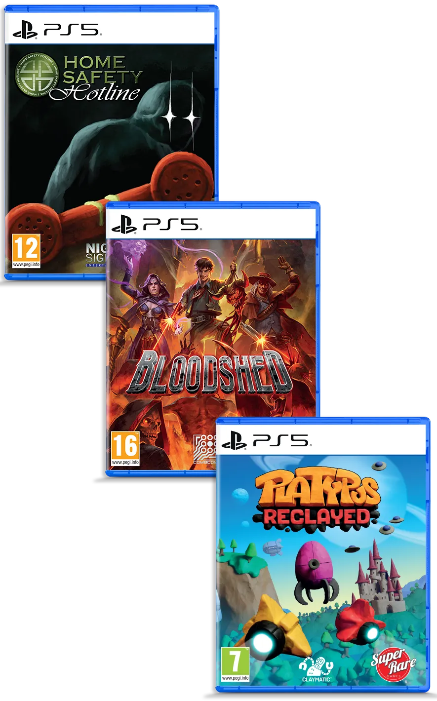 super-rare-games-ps5-bundle-7-home-safety-hotline-3-spiele-set image 1
