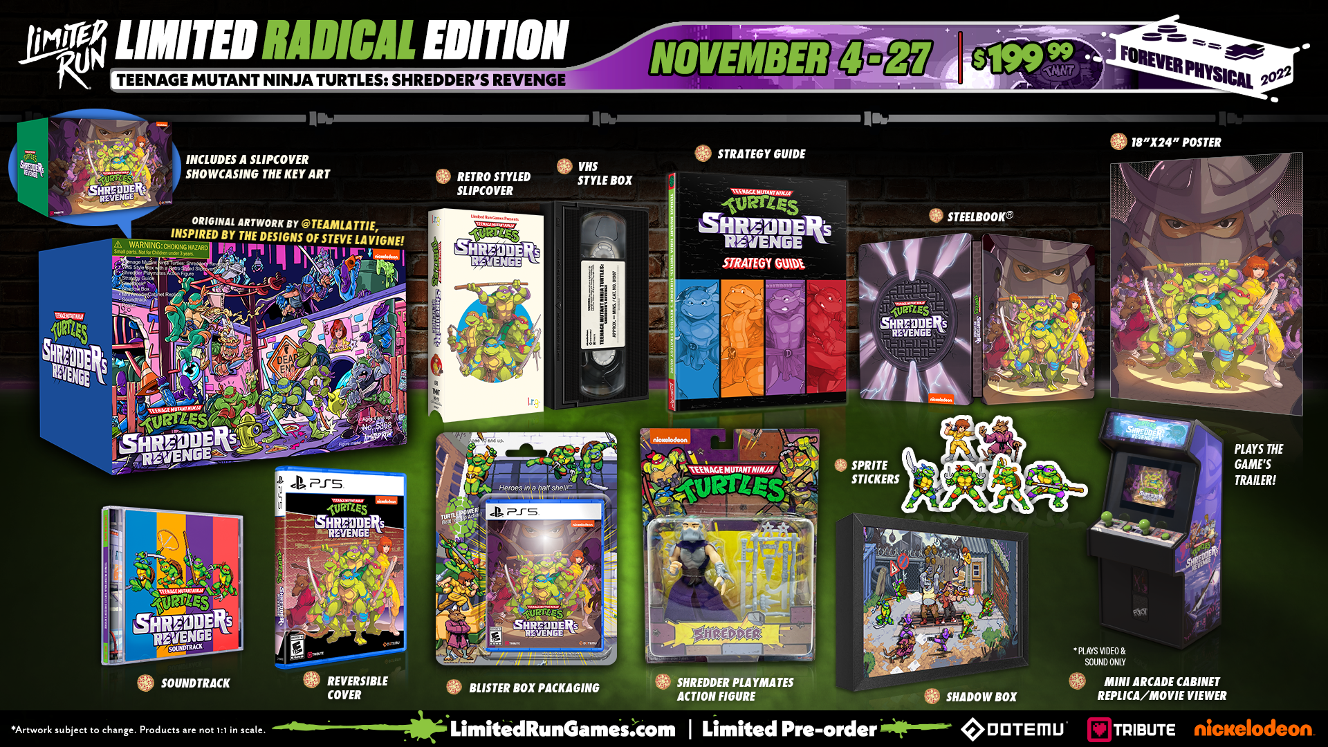 limited-run-tmnt-shredder-s-revenge-radical-edition-ps5-spiel-steelbook image 4