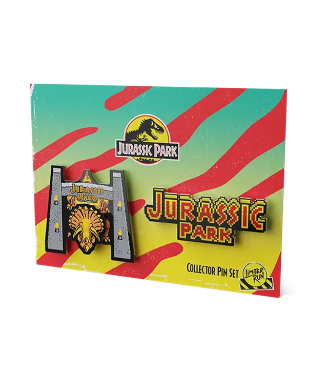 limited-run-jurassic-park-pin-set-emaille-pins image 1