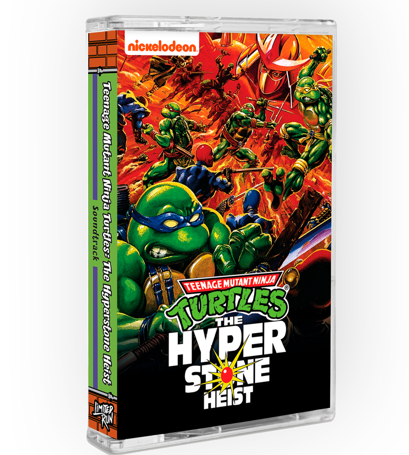 limited-run-tmnt-hyperstone-heist-kassette-soundtrack-tape image 1