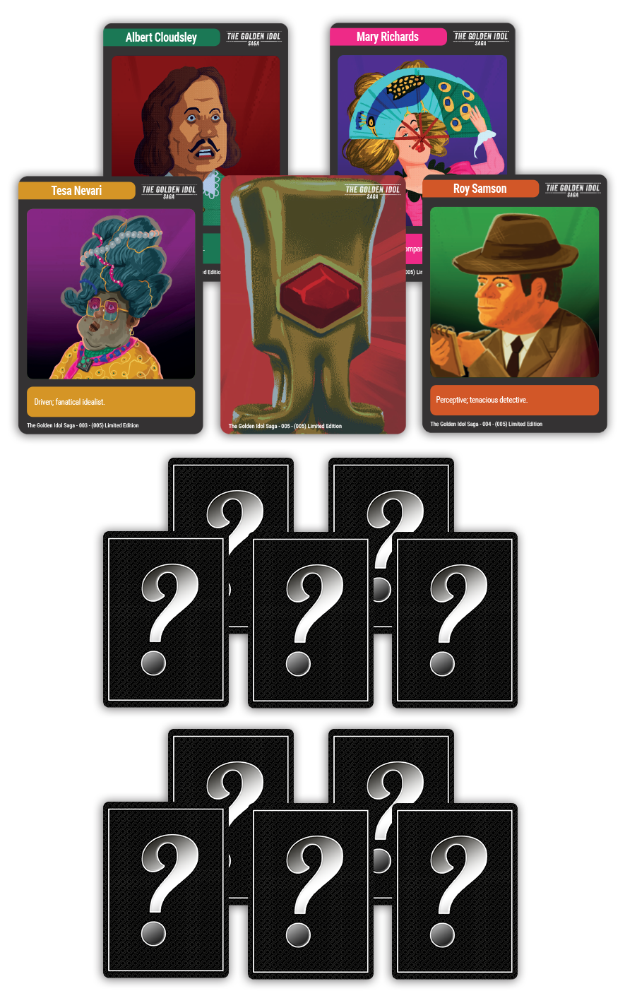 super-rare-games-mtc-49-golden-idol-saga-sammelkarten-bundle image 1