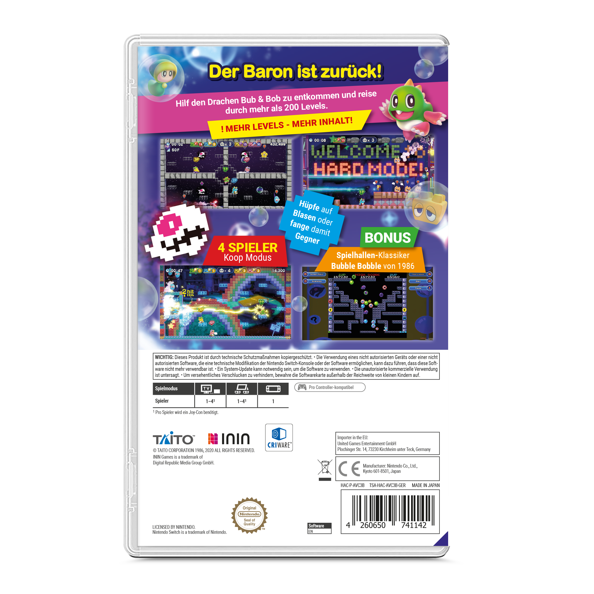 bubble-bobble-4-friends-the-baron-is-back-switch-spiel image 2