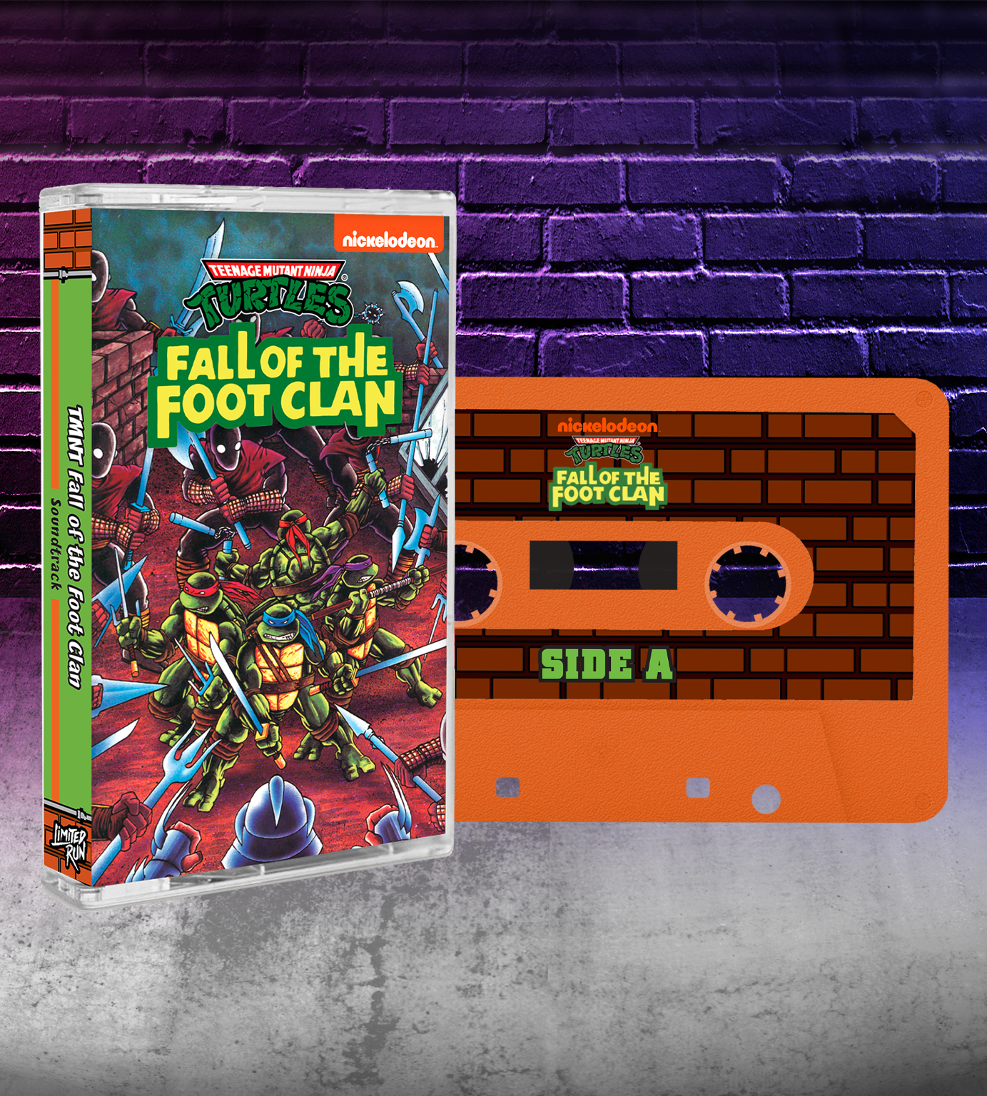 teenage-mutant-ninja-turtles-fall-of-the-foot-clan-kassette image 2