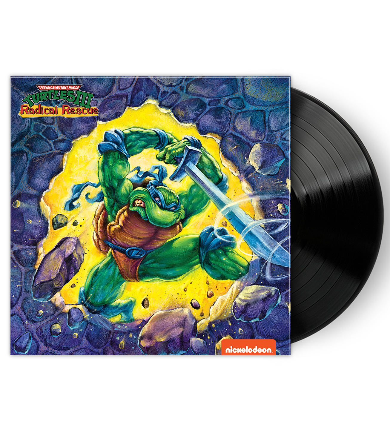 limited-run-turtles-iii-radical-rescue-vinyl-green-ooze image 5