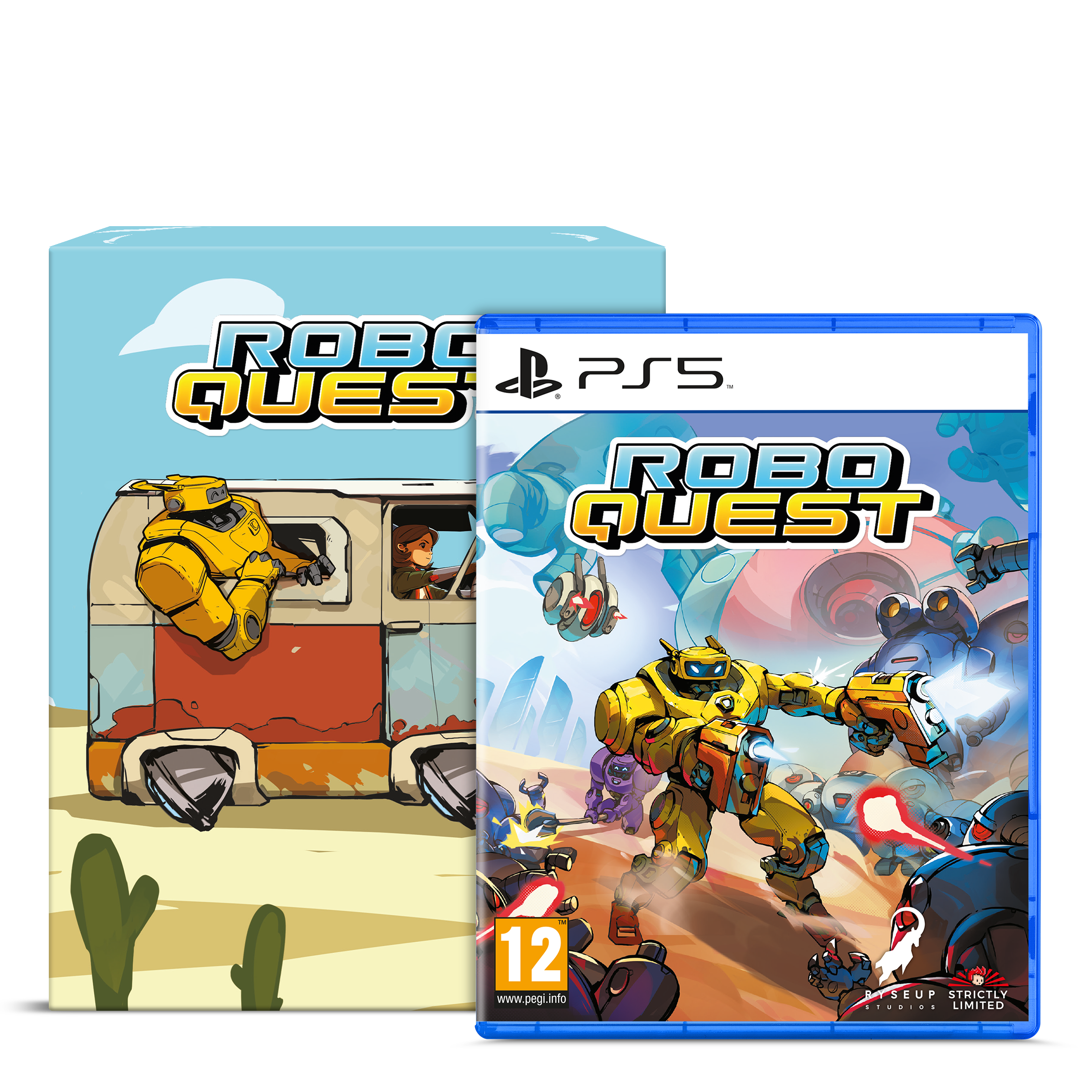 strictly-limited-roboquest-deluxe-edition-ps5-spiel-mit-artbook image 1