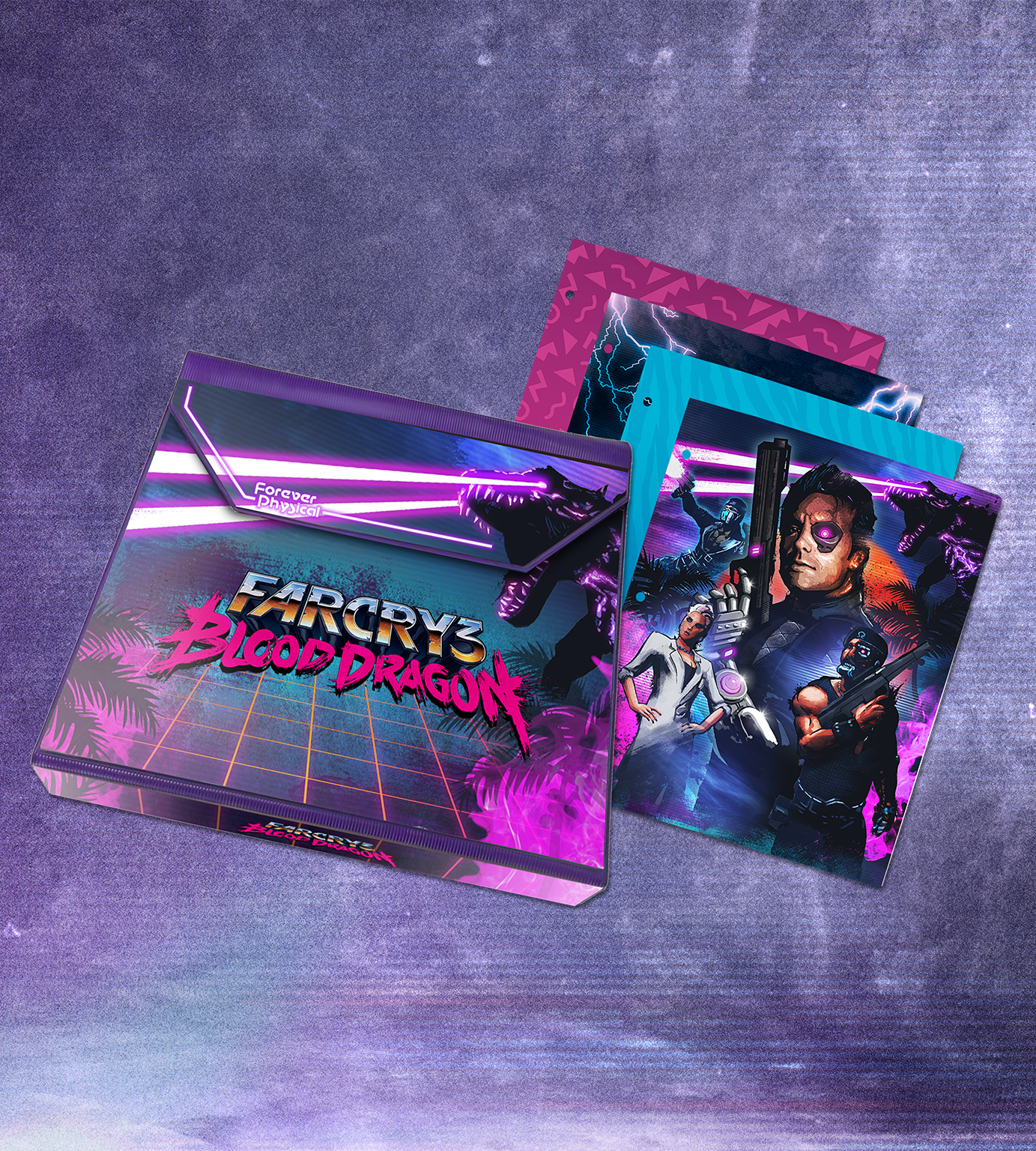 limited-run-far-cry-3-blood-dragon-retro-binder-ordner-divider image 2