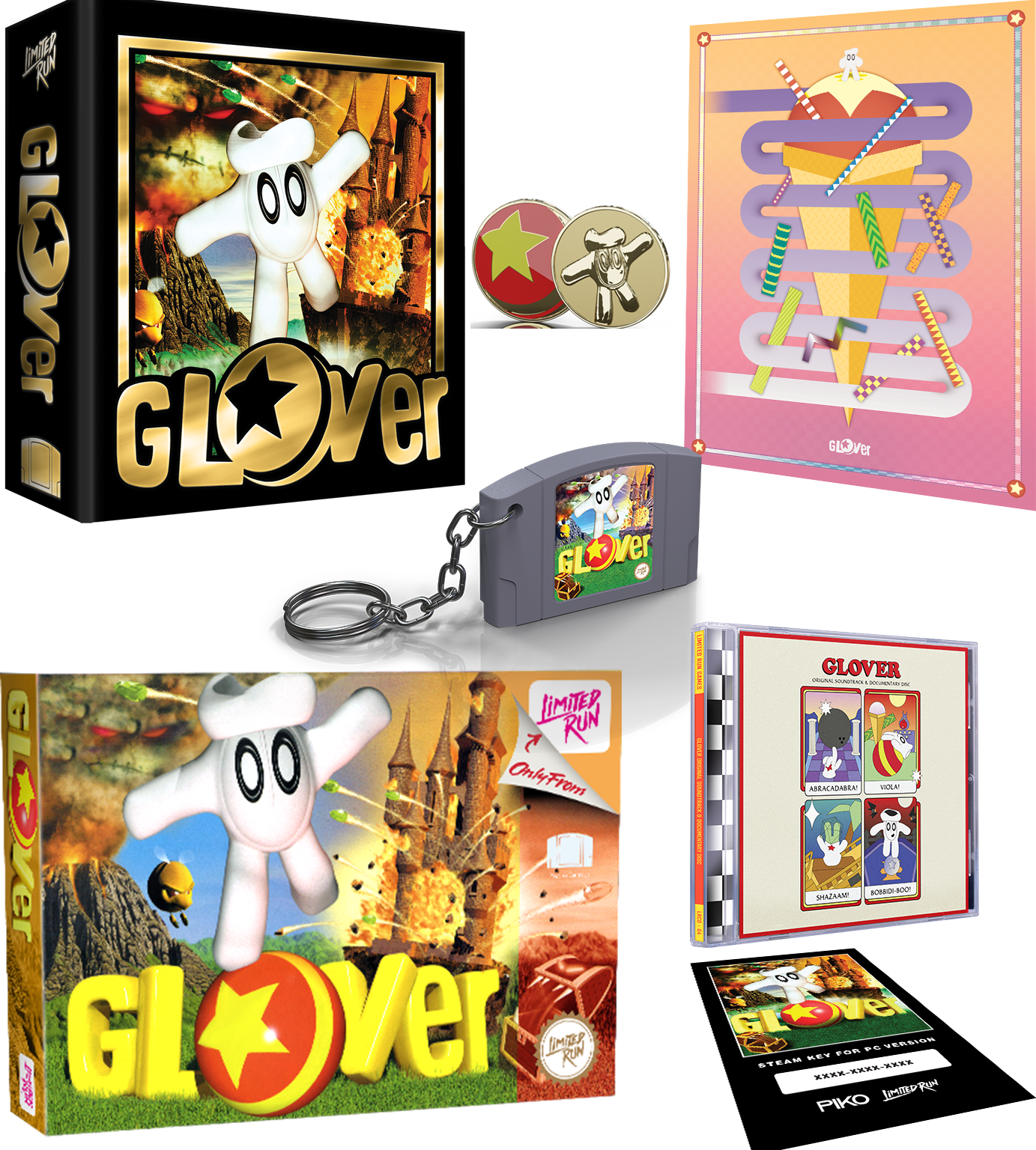 limited-run-games-glover-collectors-edition-n64-modul-retro image 2