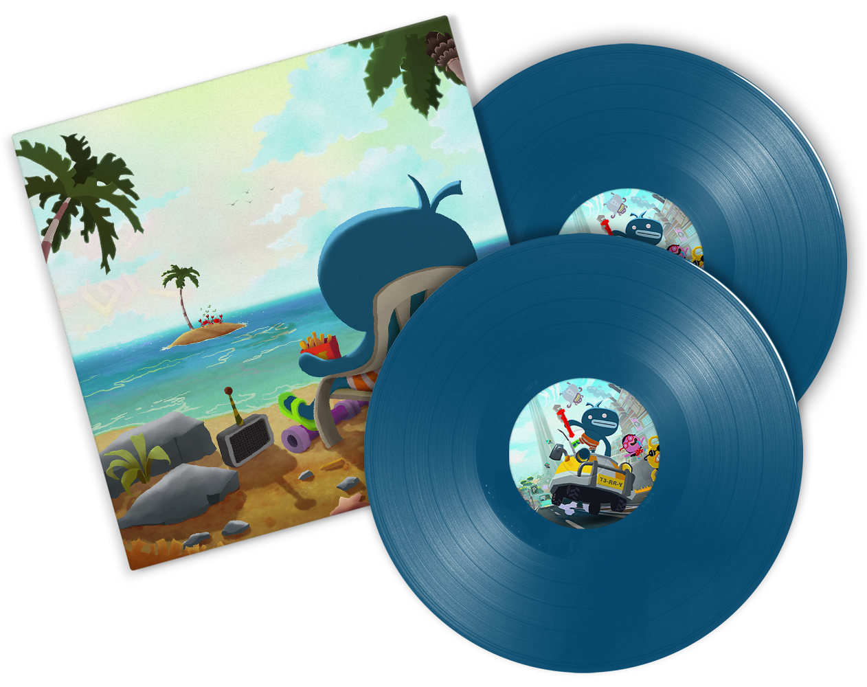 super-rare-games-tiny-terry-s-turbo-trip-deluxe-doppel-vinyl-soundtrack image 2