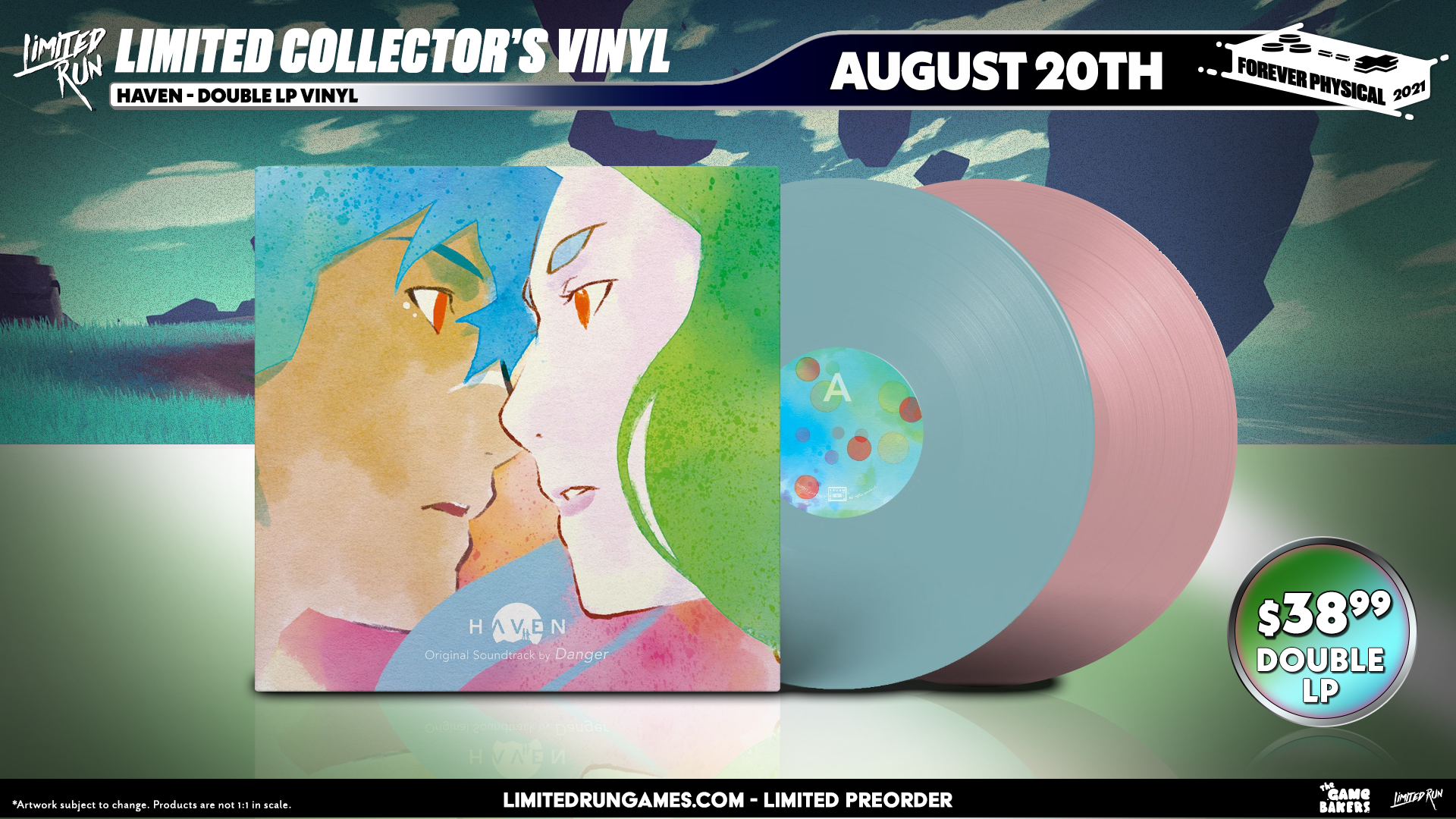limited-run-games-haven-2lp-vinyl-soundtrack-rosa-blau-180g image 6