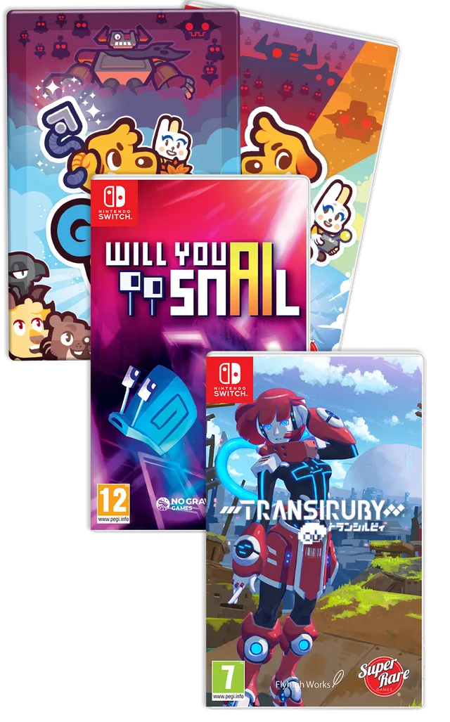 super-rare-games-pb-23-grapple-dog-snail-transiruby-switch-bundle image 1