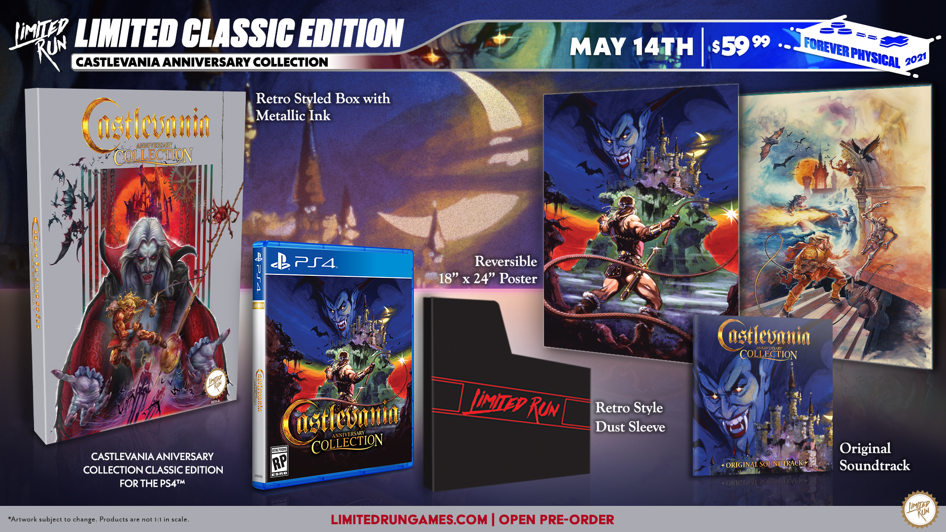 limited-run-games-405-castlevania-anniversary-ps4-spiel-classic-edition image 3