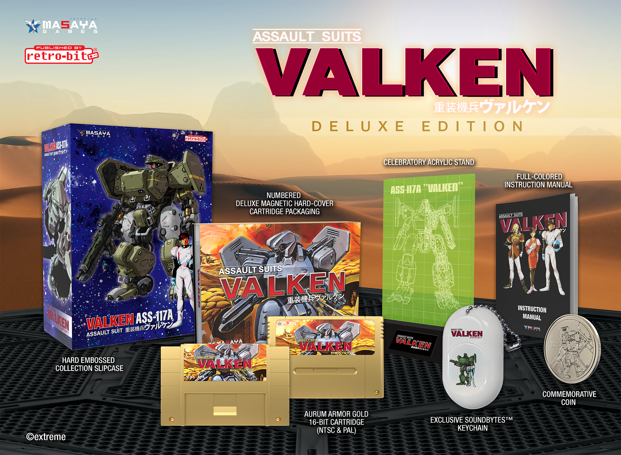 limited-run-assault-suits-valken-deluxe-edition-snes-modul image 2