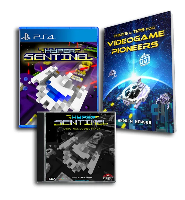 strictly-limited-hyper-sentinel-ps4-spiel-bundle-buch-soundtrack image 1