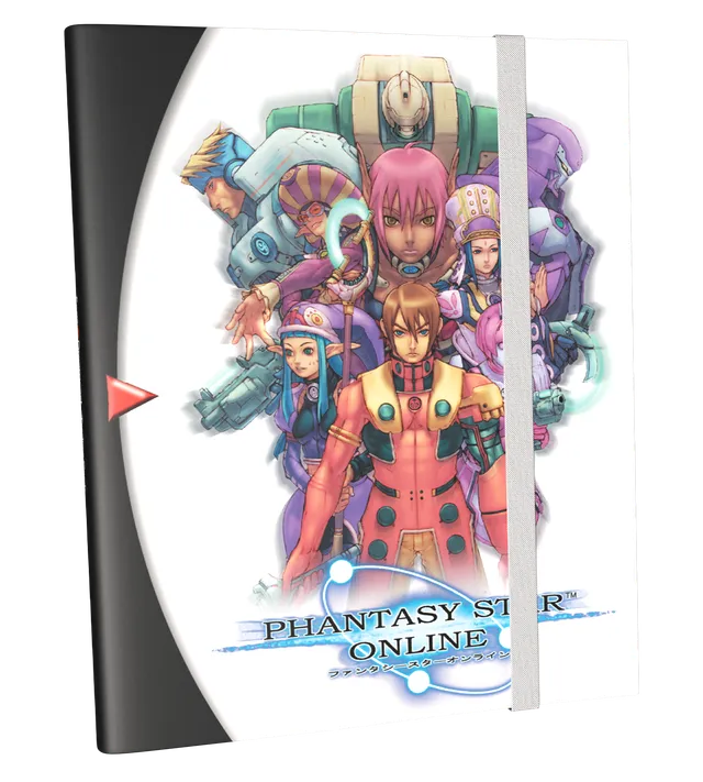 limited-run-games-phantasy-star-online-trading-card-binder image 1