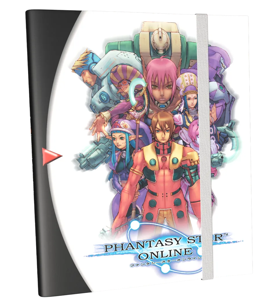 limited-run-games-phantasy-star-online-trading-card-binder image 1