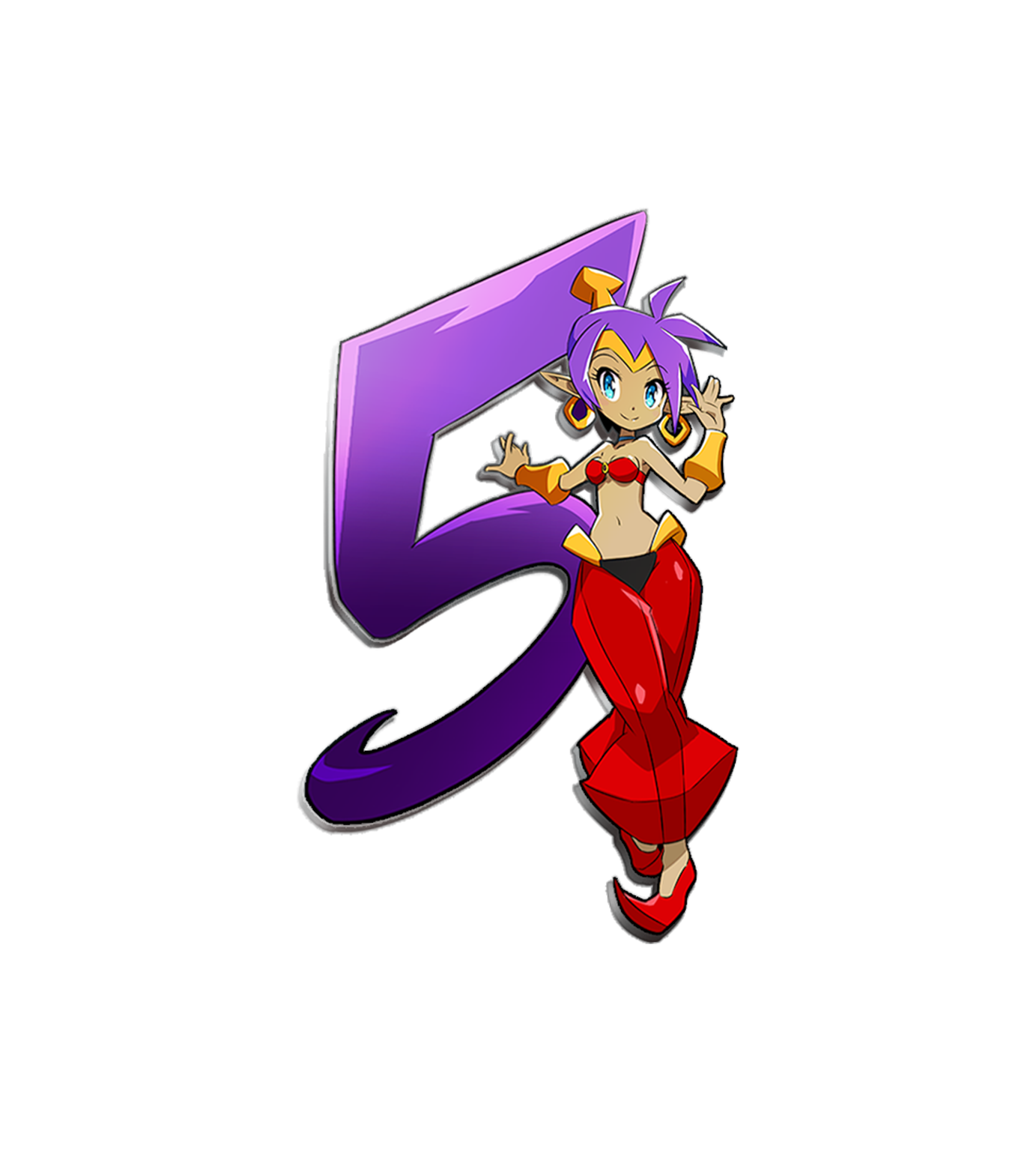 shantae-seven-sirens-enamel-pin-anstecker-pax-exclusive-5cm image 1