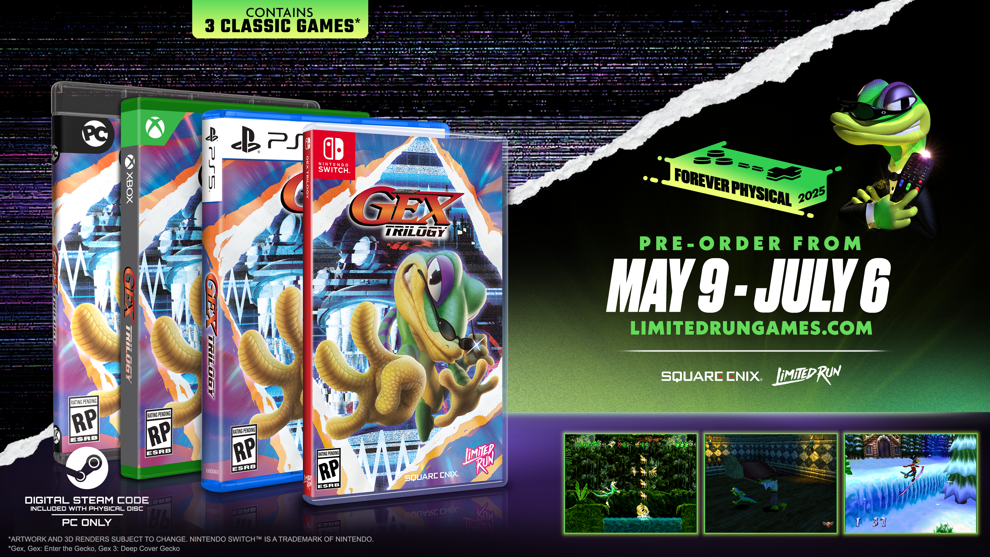 limited-run-gex-trilogy-switch-spiel-standard-edition-retro image 2