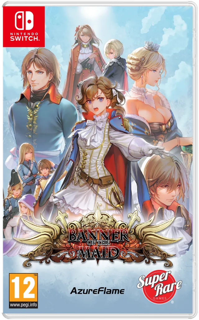 super-rare-srg-142-banner-of-the-maid-switch-spiel-strategie-rpg image 1