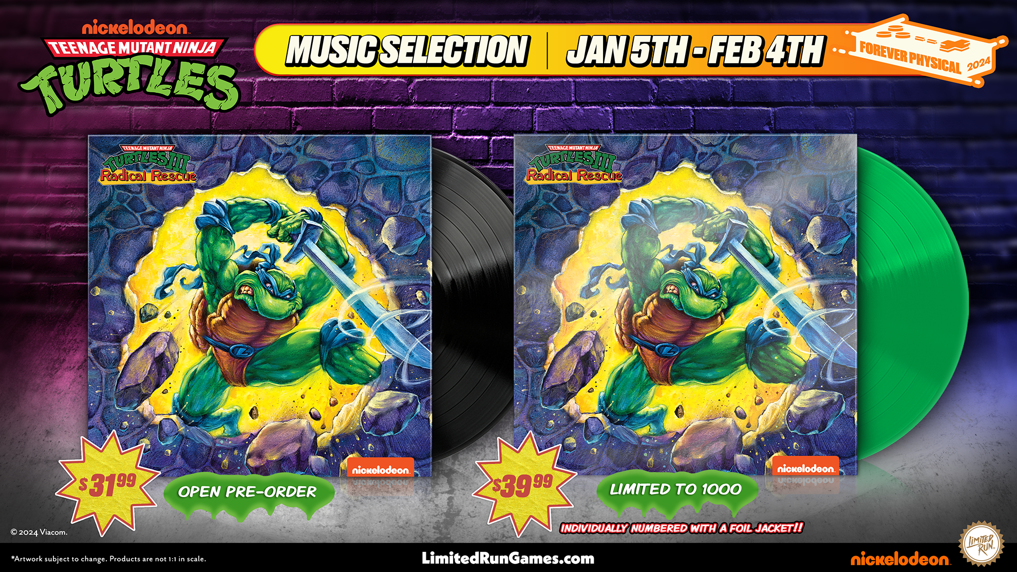 limited-run-turtles-iii-radical-rescue-vinyl-green-ooze image 6