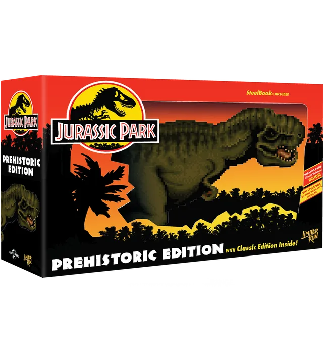 limited-run-jurassic-park-classic-games-ps4-prehistoric-edition image 1