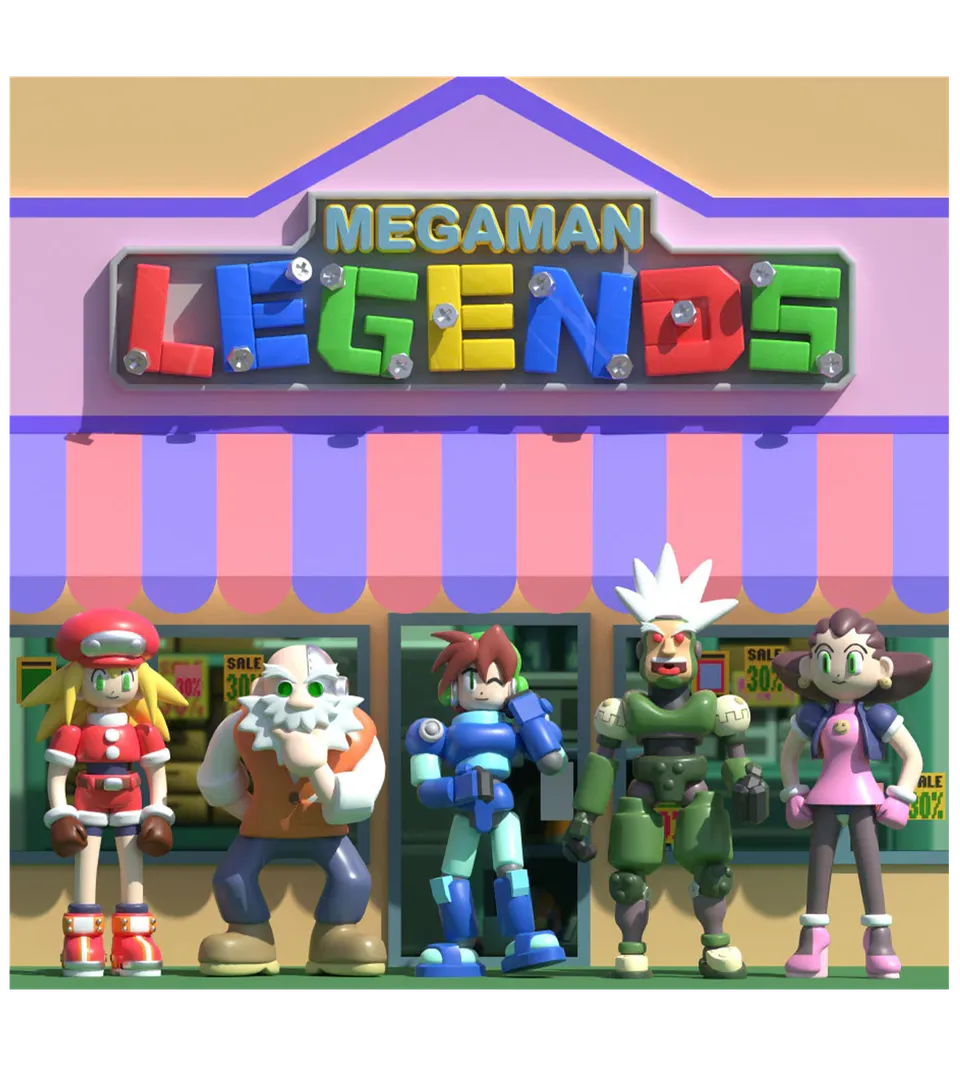 limited-run-mega-man-legends-2lp-vinyl-soundtrack-exclusive image 1