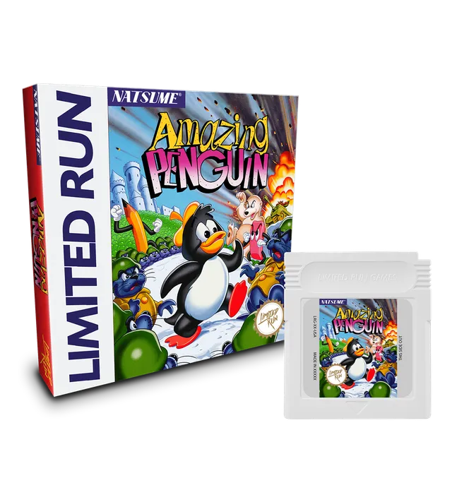limited-run-amazing-penguin-gb-modul-game-boy-spiel-box image 1