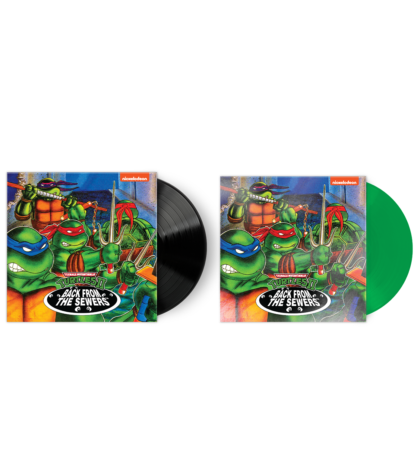 limited-run-tmnt-ii-back-from-sewers-vinyl-green-ooze image 6