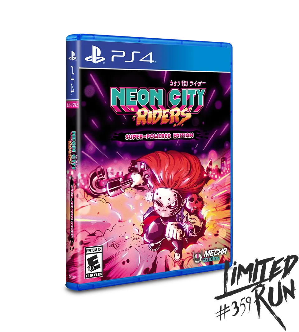 limited-run-359-neon-city-riders-ps4-spiel-standard-edition image 1