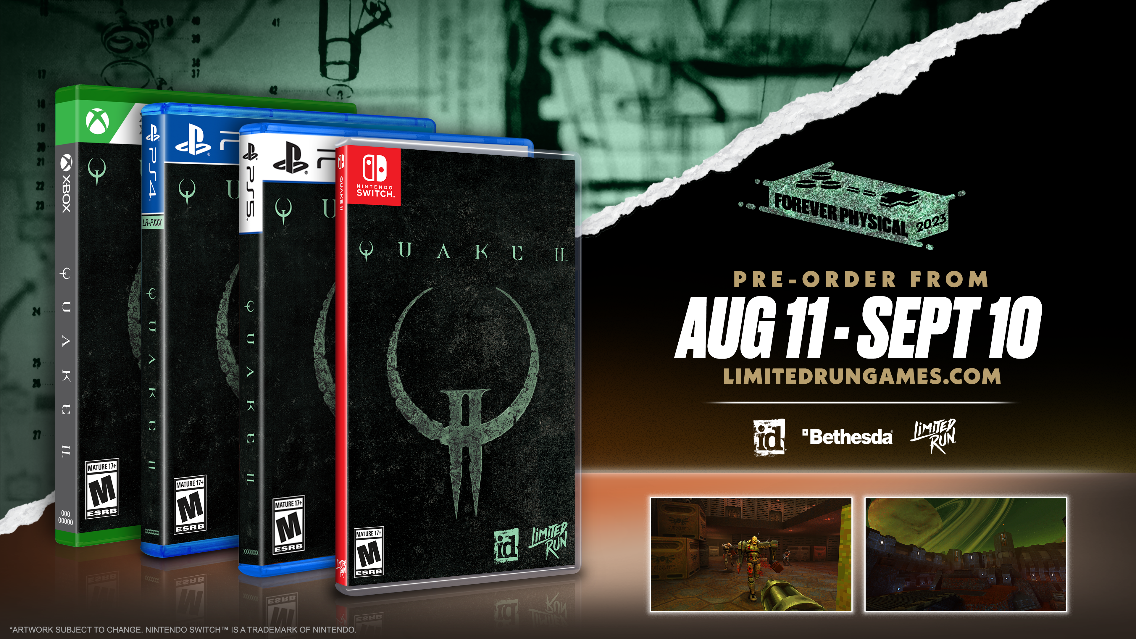 limited-run-quake-ii-76-ps5-spiel-standard-edition-disc image 3