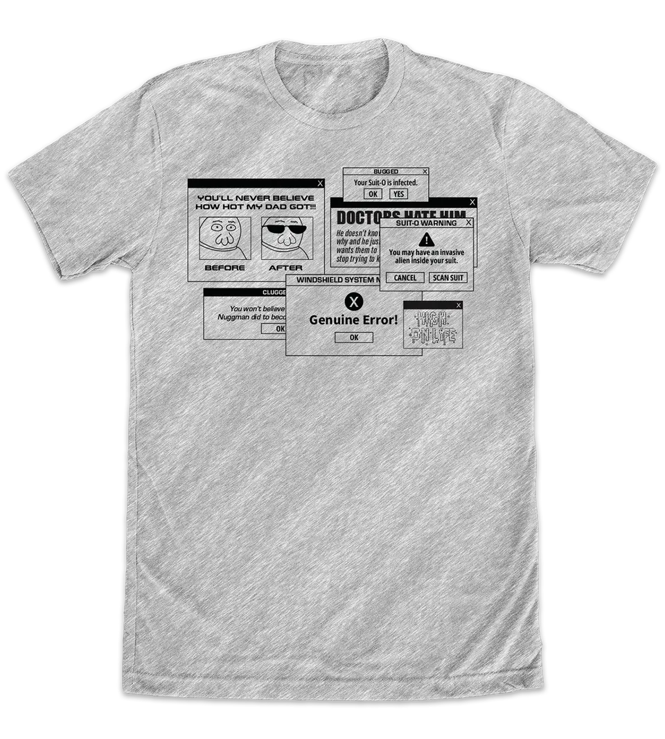 high-on-life-t-shirt-gaming-shirt-schwarz-gr-e-m image 1