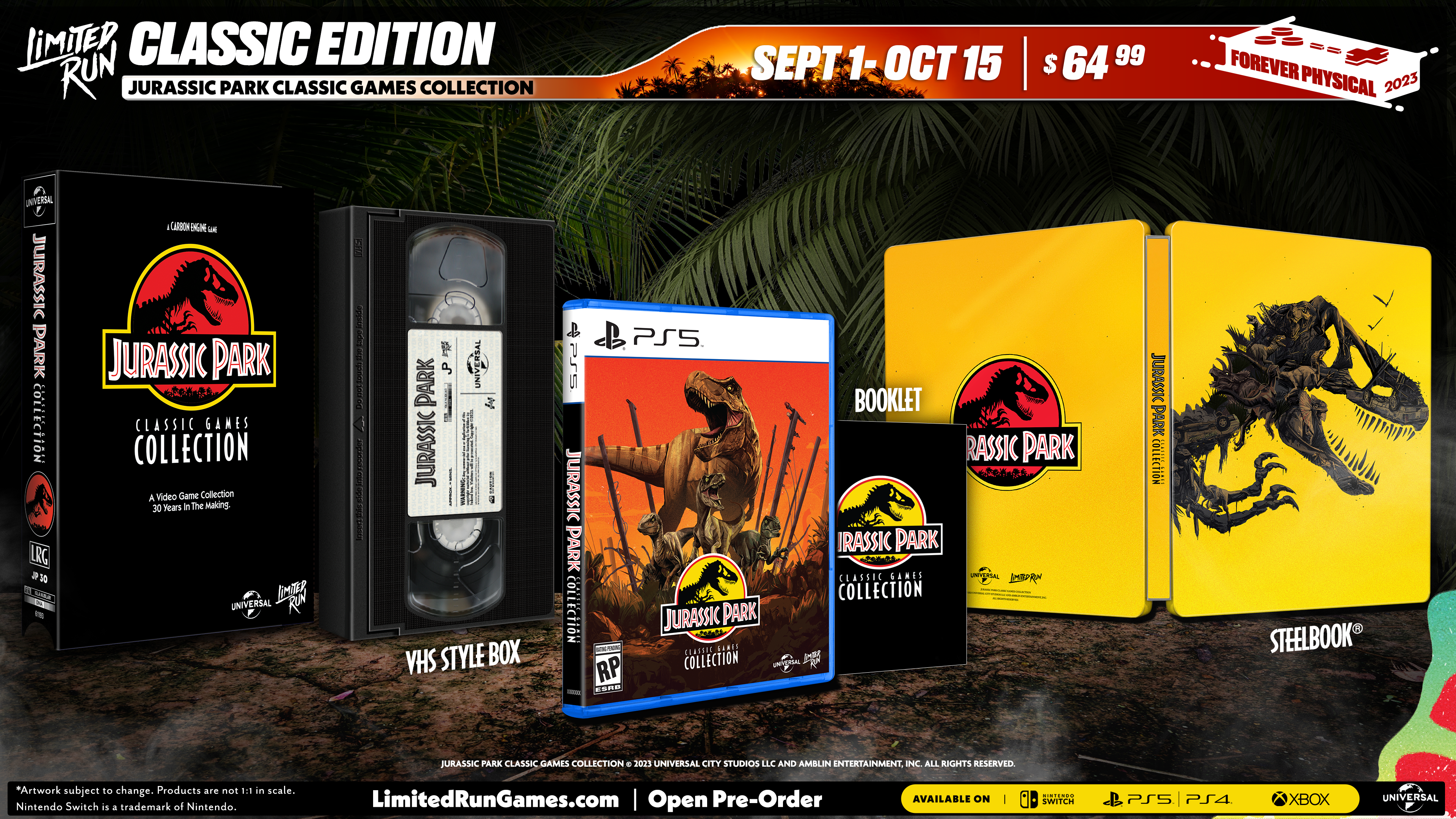 limited-run-jurassic-park-classic-games-collection-classic-edition-ps5 image 3