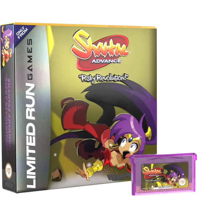 limited-run-shantae-advance-risky-revolution-gba-modul-spiel image 1