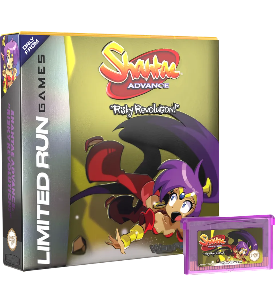 limited-run-shantae-advance-risky-revolution-gba-modul-spiel image 1