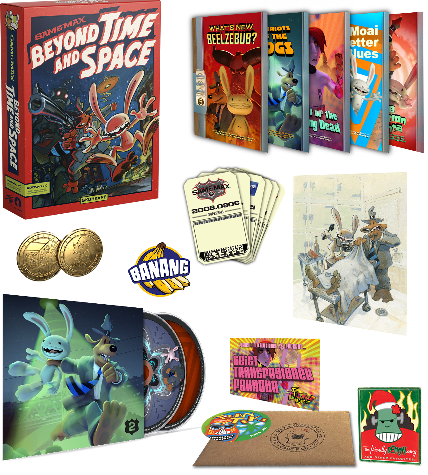 limited-run-sam-max-beyond-time-and-space-pc-collectors-edition image 2