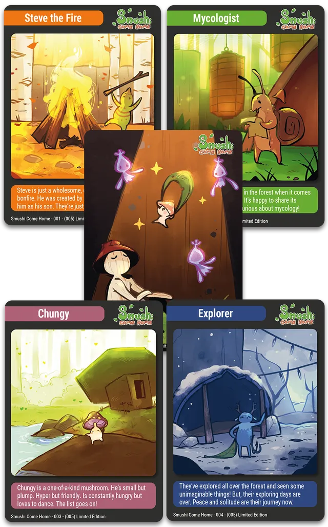 super-rare-games-tc-118-smushi-come-home-trading-cards-booster image 1