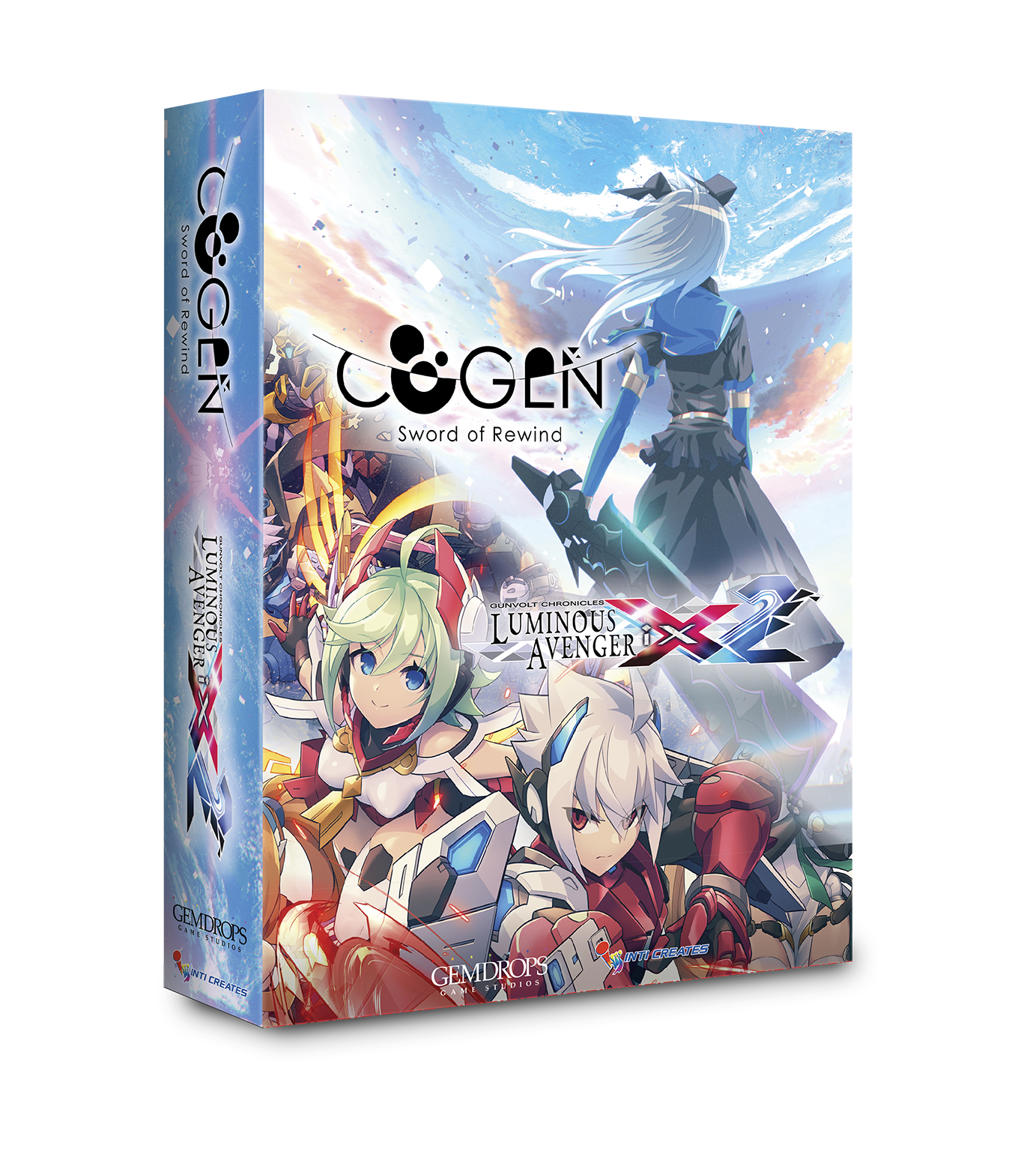 cogen-sword-of-rewind-gunvolt-ix-2-ps4-spiel-double-pack image 1