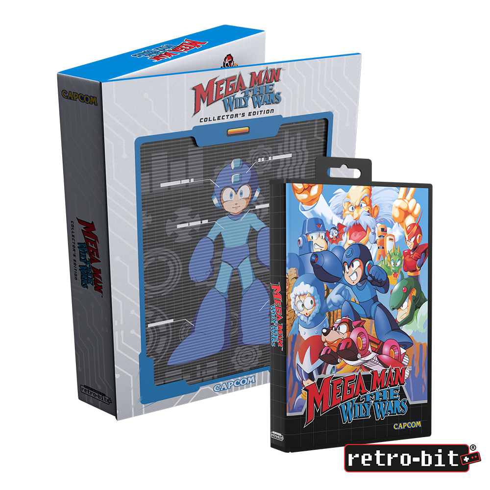 strictly-limited-mega-man-wily-wars-mega-drive-modul-collector-s-edition image 1