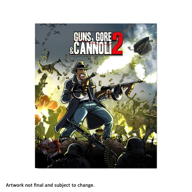 guns-gore-cannoli-2-art-card-alu-bild-14x17 image 1