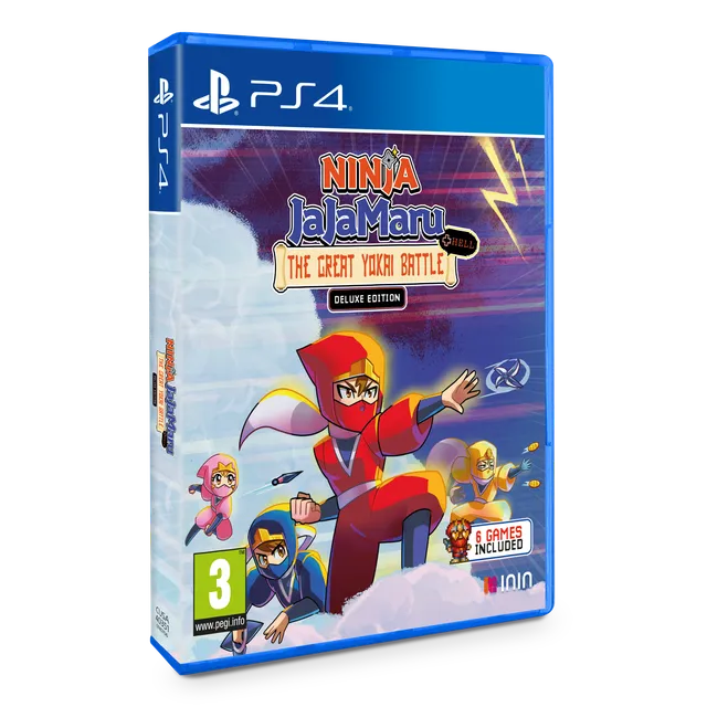 inin-ninja-jajamaru-ps4-spiel-deluxe-edition-jump-n-run image 1