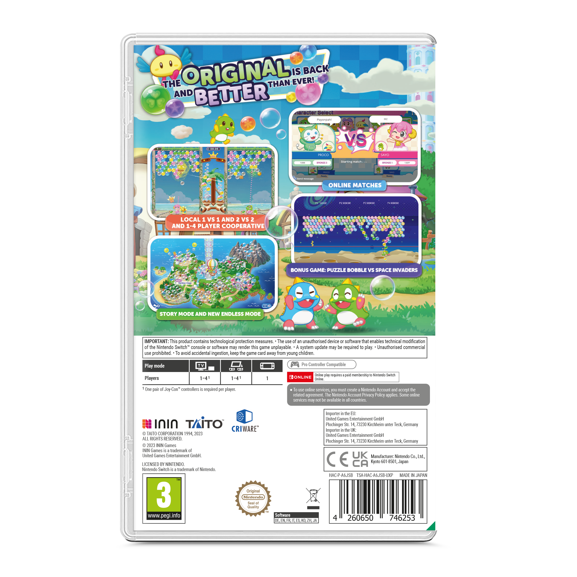 inin-games-puzzle-bobble-everybubble-switch-spiel-standard-edition image 2