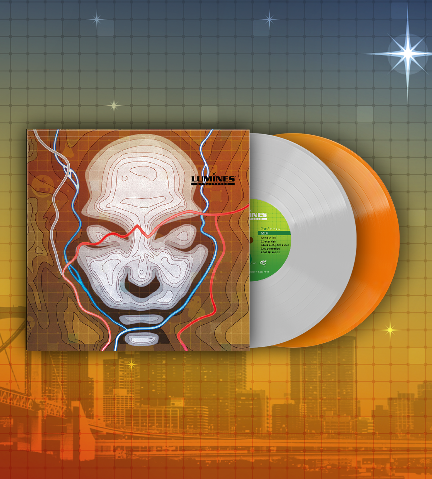 limited-run-lumines-remastered-2lp-vinyl-soundtrack-wei-orange image 2
