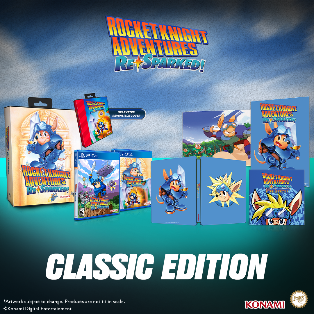 limited-run-rocket-knight-adventures-re-sparked-classic-edition-ps4 image 2