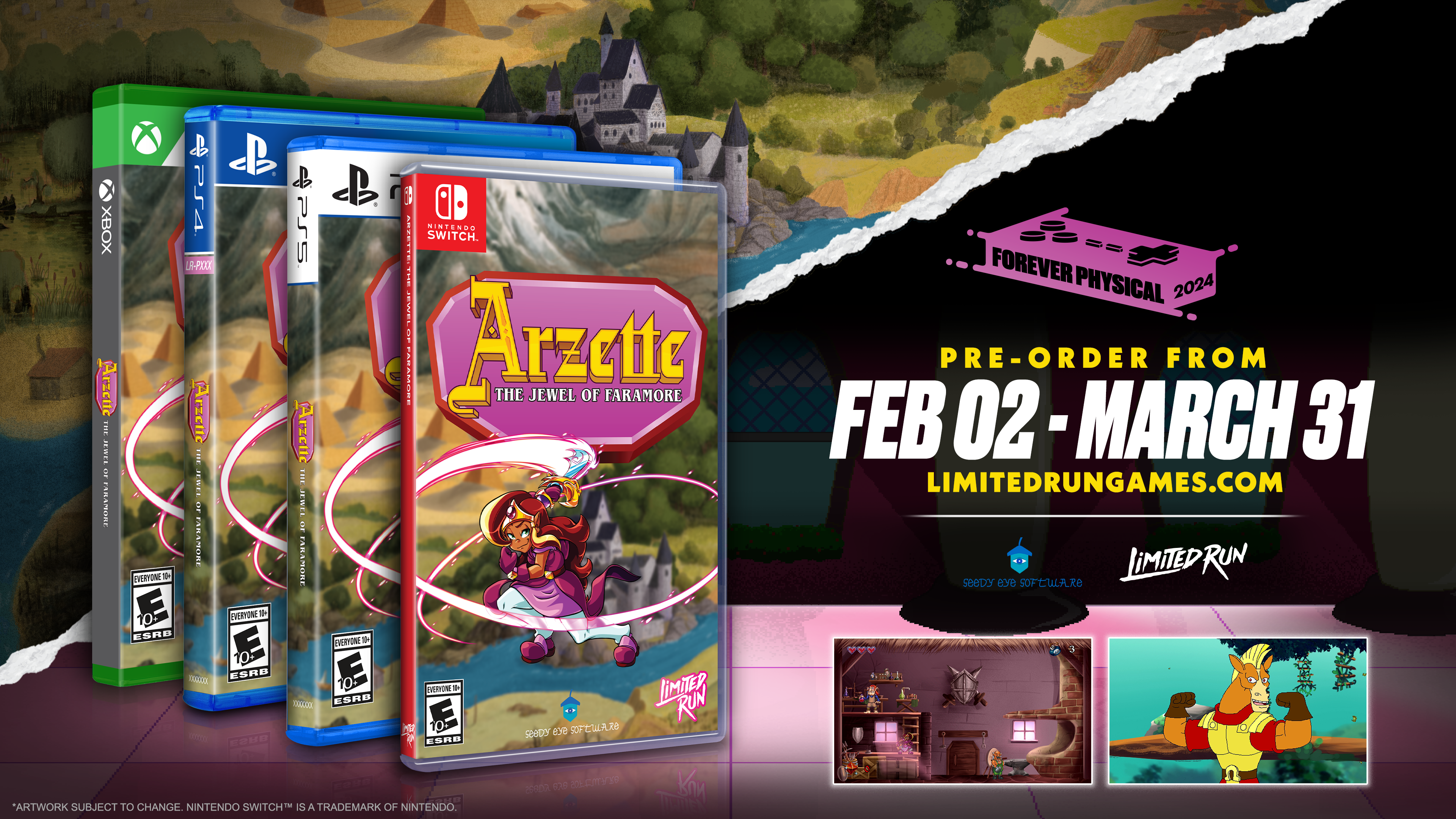 limited-run-games-arzette-jewel-of-faramore-switch-spiel-221 image 3