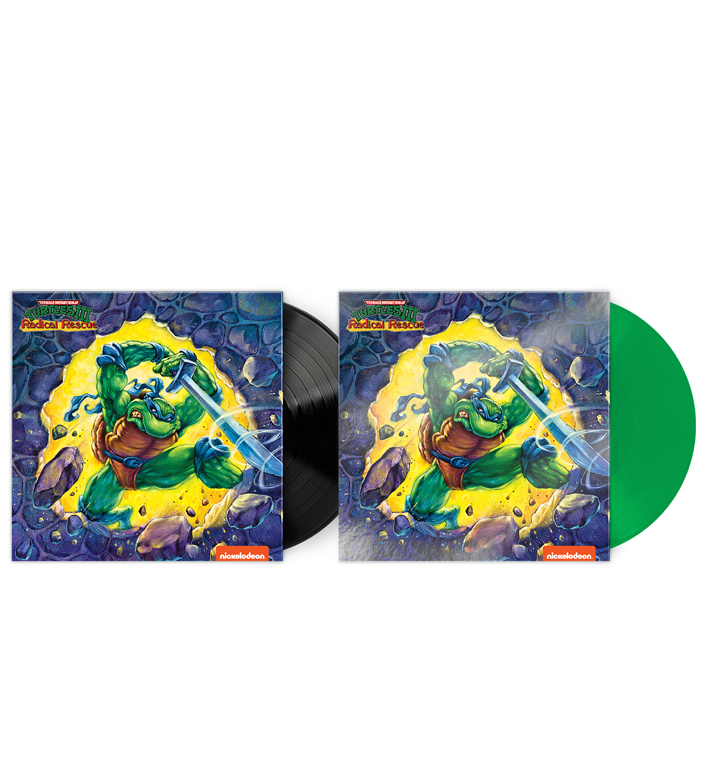 limited-run-turtles-iii-radical-rescue-vinyl-green-ooze image 4