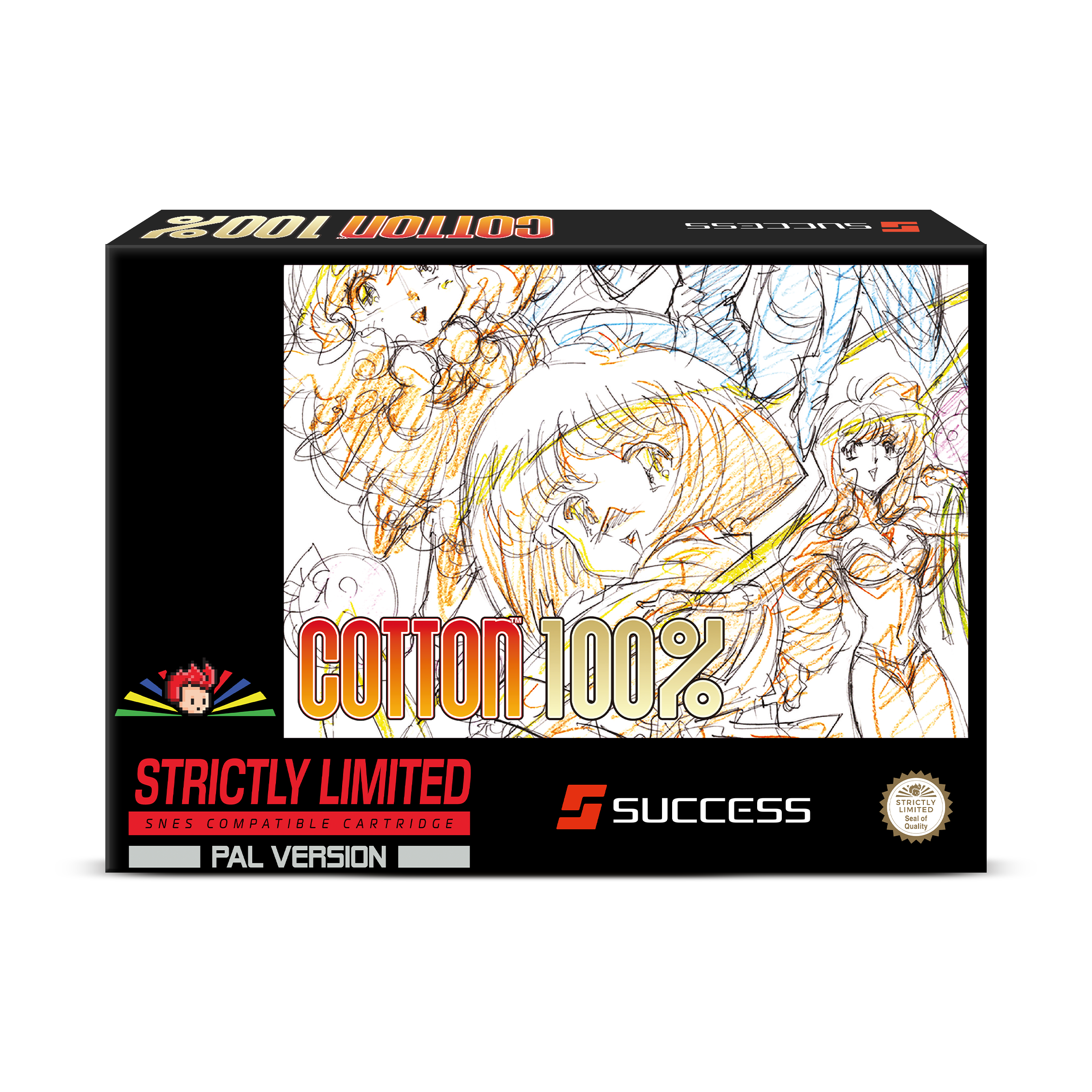 strictly-limited-cotton-100-snes-pal-modul-limitiert image 1