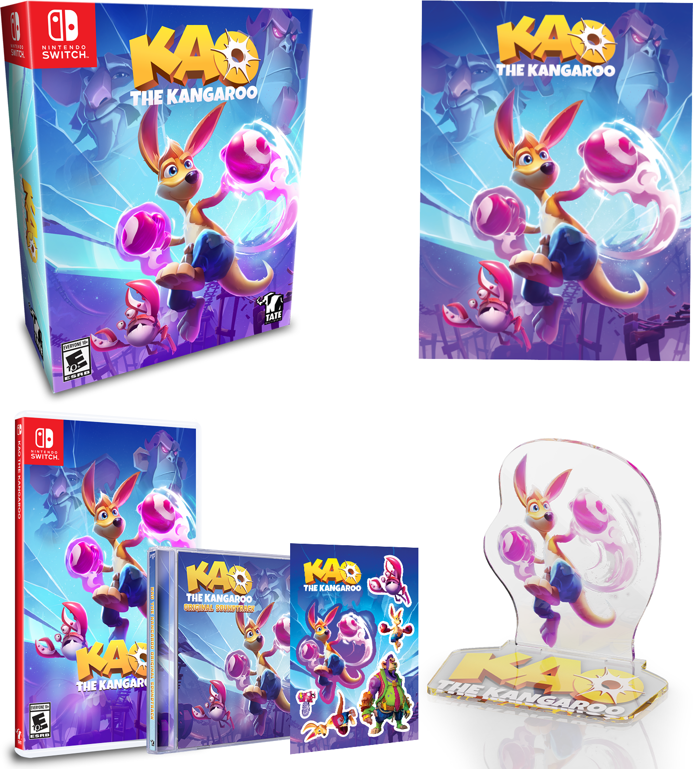 limited-run-kao-the-kangaroo-switch-spiel-collector-s-edition image 2