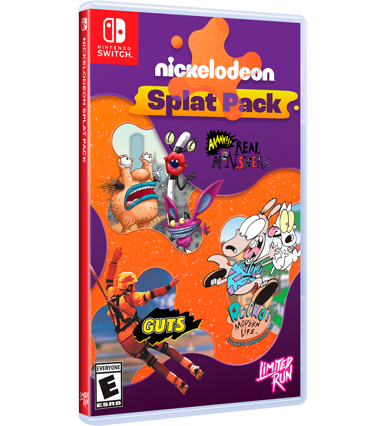 limited-run-nickelodeon-splat-pack-switch-spiel-standard-edition-retro image 3